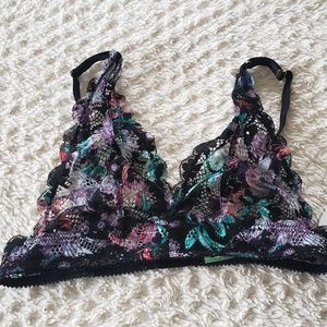 Honeydew Mesh Bra Bralette NWT Size L